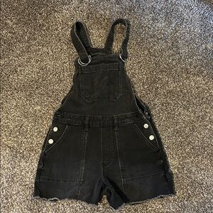 SO Charcoal Denim Overalls